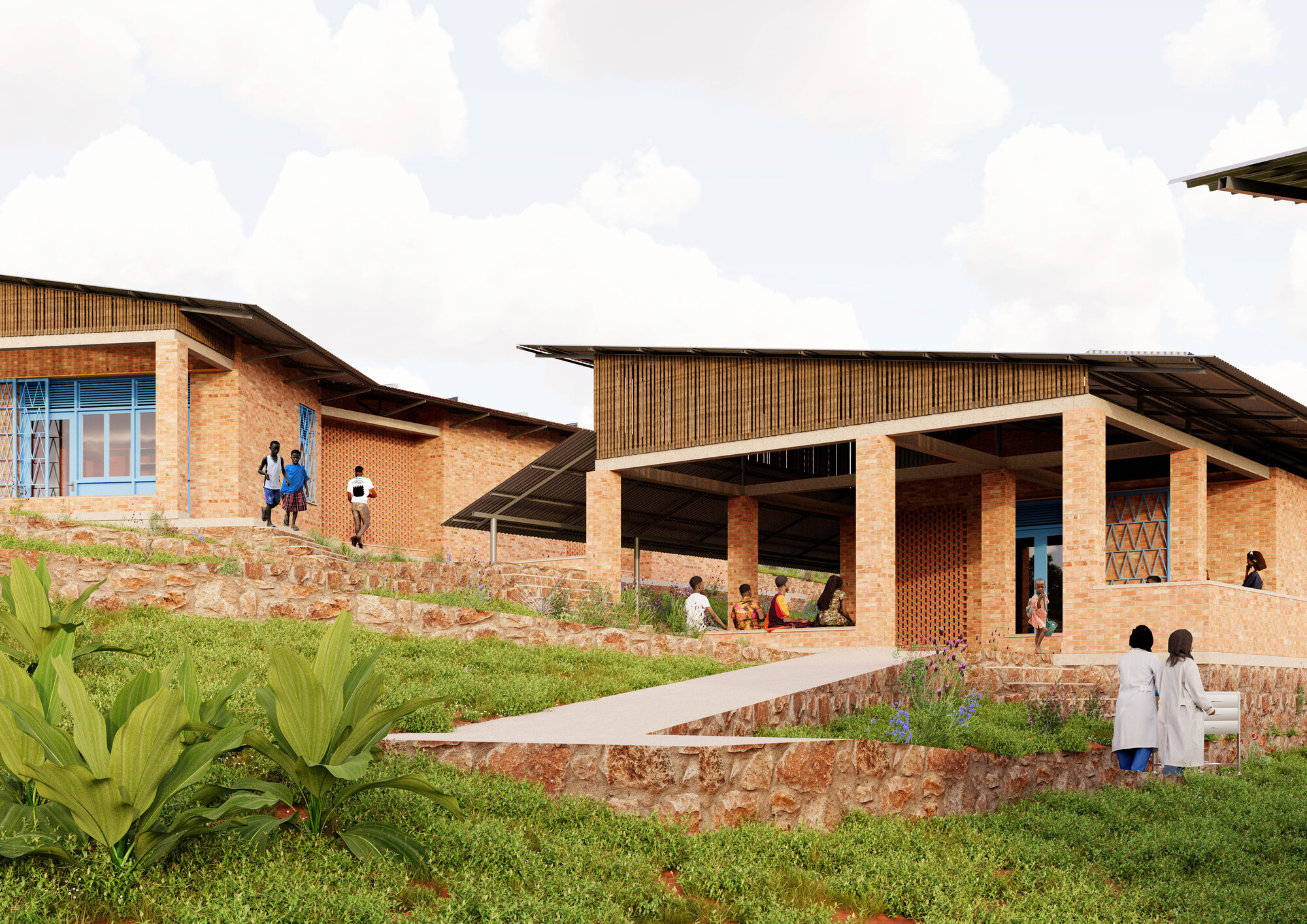 K&eacute;r&eacute; Architecture Designs Healthcare Center in Burundi Using Regional Materials and Community-Based Construction